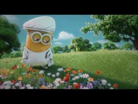 Minions sing I Swear and YMCA - Despicable Me2 (Gru and Lucy Wedding Day)