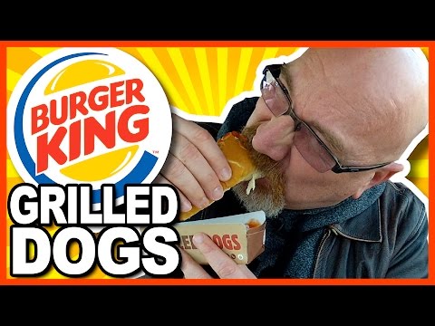 Burger King Grilled Dogs Review from Buffalo, New York | KBDProductionsTV