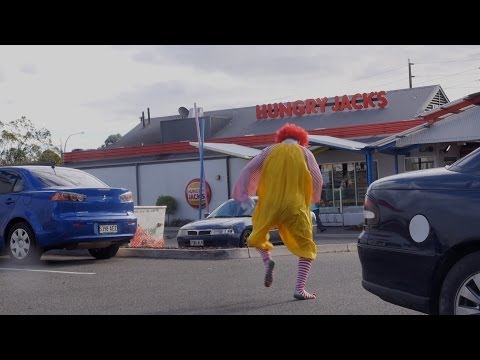 Ronald McDonald Tastes Burger King