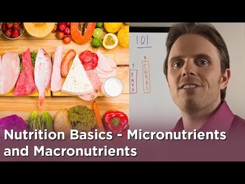 Nutrition Basics - Micro-nutrients and macro-nutrients