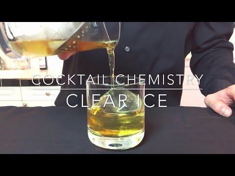 Cocktail Chemistry - Clear Ice