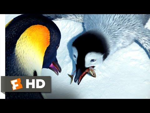 Happy Feet (2/10) Movie CLIP - Take the Fish (2006) HD