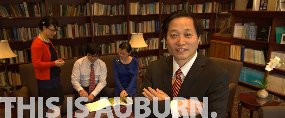 Professor Hanqin Tian of Auburn University’s School of Forestry and Wildlife Sciences is the lead author of “The terrestrial biosphere as a net source of greenhouse gases to the atmosphere” in the March 10 issue of the journal Nature.