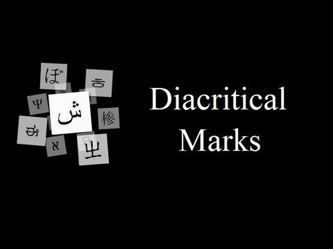 Diacritical Marks