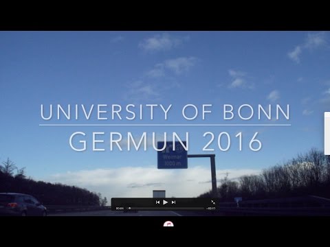 GerMUN 2016 - University of Bonn