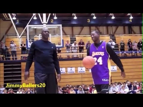 51 years old Michael Jordan vs. Kobe Bryant fan