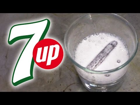 Lithium into 7 Up - Periodic Table of Videos