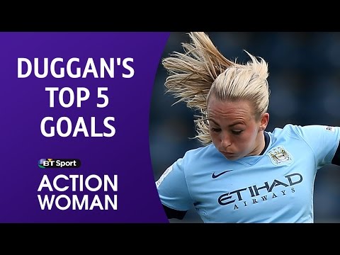 Toni Duggan's Top 5 Manchester City goals | BT Sport