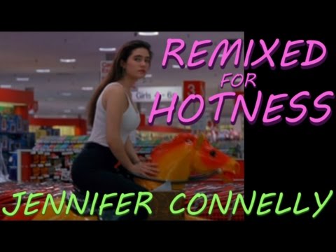 Jennifer Connelly at Age 20 in tight tank top: Career Opportunities - Remixed for Hotness