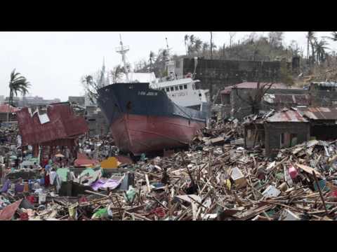 TACLOBAN before & after typhoon yolanda