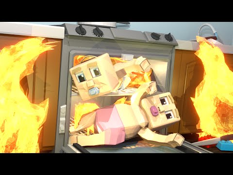 Minecraft | WHO'S YOUR DADDY? Mom Lets Baby Use Oven! (Mommy Edition Minecraft)