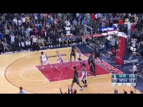 Minnesota Timberwolves vs Washington Wizards | Full Highlights | March 25, 2016 | NBA 2015-16 Season