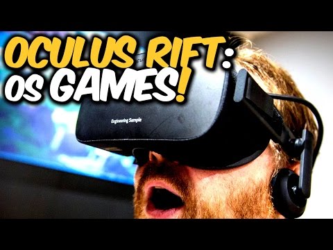 OCULUS RIFT CHEGOU! CONHEÇA os GAMES!