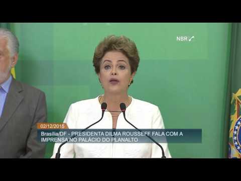 Pronunciamento da presidenta Dilma Rousseff sobre autorização de abertura do processo de impeachment