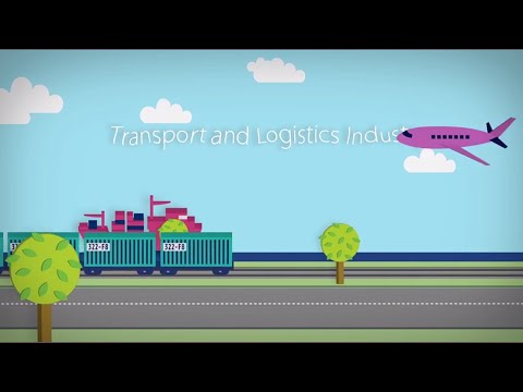 Transport and Logistics - Breaking down the barriers - Infographic animation