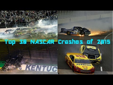 Top 30 NASCAR Crashes of 2015