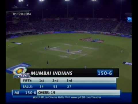 Full Match: IPL 2010 MATCH41 - KXIP vs MI, 2010-04-09