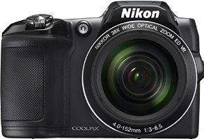 Nikon COOLPIX L840 Digital Camera with 38x Optical Zoom and Built-In Wi-Fi (Black)