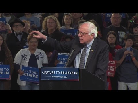 Bernie Sanders in Kansas City: "Democracy is not a spectator sport"