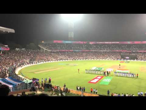 Jana Gana Mana - Amitabh Bachchan - Eden Gardens - India vs Pakistan