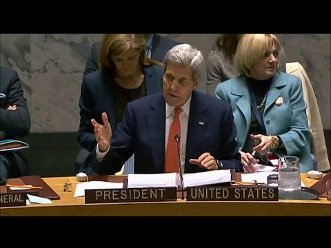 Remarks at the United Nations Security Council Meeting on Syria