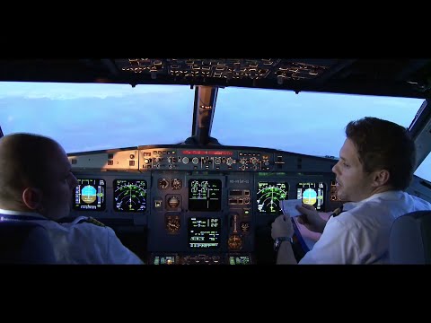 Edelweiss Air Airbus A320 Zurich - Fuerteventura and back (Cockpit)