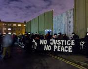 Noise protest outside HMP Brixton in South London in 2014