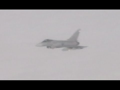 RAW: NATO Eurofighters follow Russian defense minister’s plane over Baltic sea