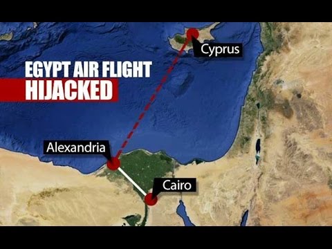 EgyptAir Hijacked - Forced to Land In Cyprus