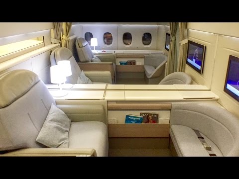 Air France First Class - New La Premiere Cabin - CGK-SIN-CDG B777-300ER | Flight Report [HD]