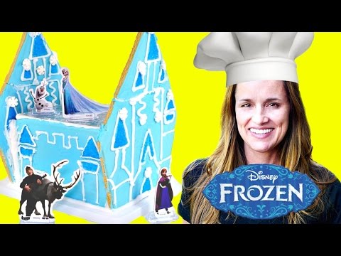 FROZEN GINGERBREAD HOUSE - - - Disney Frozen Sugar Cookie Castle Craft Kit