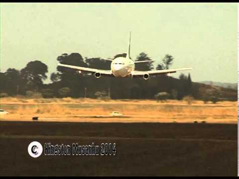 Boeing 737 low pass,  Amazing , WOW, Air Zimbabwe