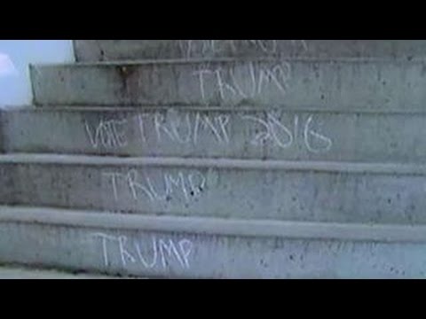 Students offered 'emergency' counseling for Trump chalkings