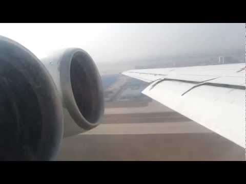 Air Koryo Ilyushin IL-62M P-881 Engine Start & Takeoff, Beijing - Window View