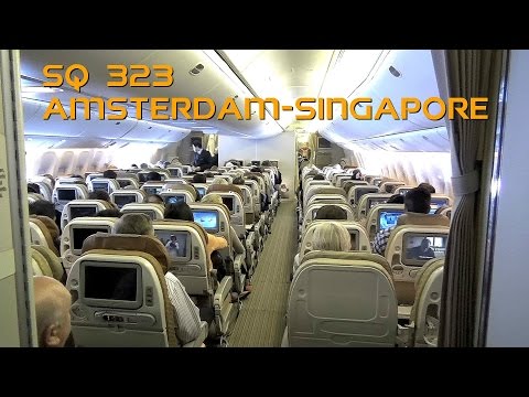 Flight report: Singapore Airlines Boeing 777-312ER - Flight SQ323 Amsterdam to Singapore