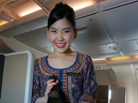 Singapore Airlines Business Class - Airbus A380 - SIN-NRT -Welcome to pampered Luxury!