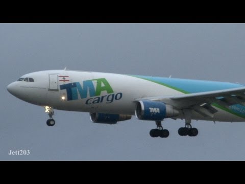 TMA Cargo A300F at Manchester