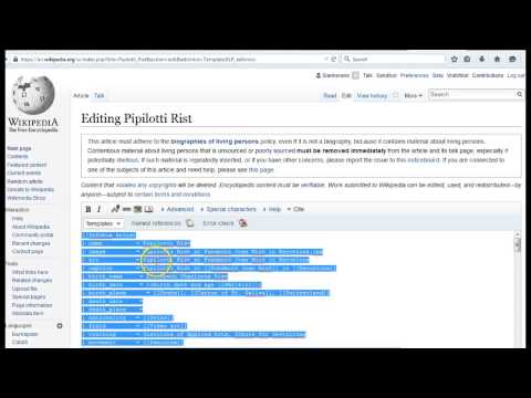 Advanced FAQ: Creating New Pages on Wikipedia