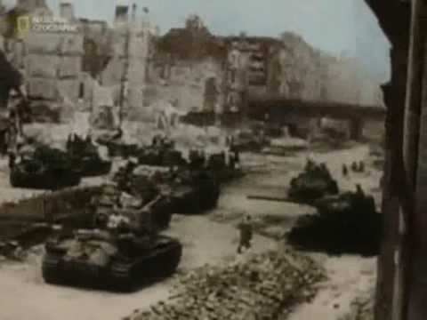 The Red Army placing flag on the Reichstag