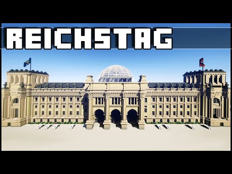 Minecraft - Reichstag (German Parliament Berlin)