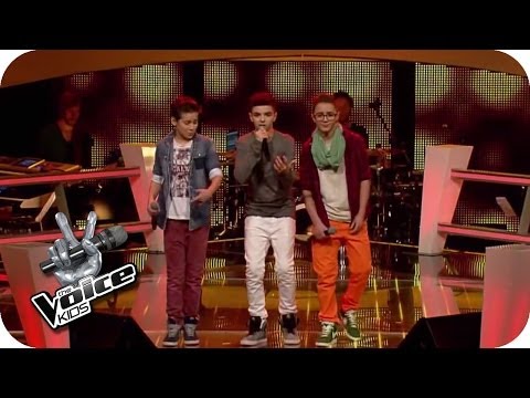 Bruno Mars - Treasure (Noah, Stepan, Theodore) | The Voice Kids 2014 | BATTLE | SAT.1