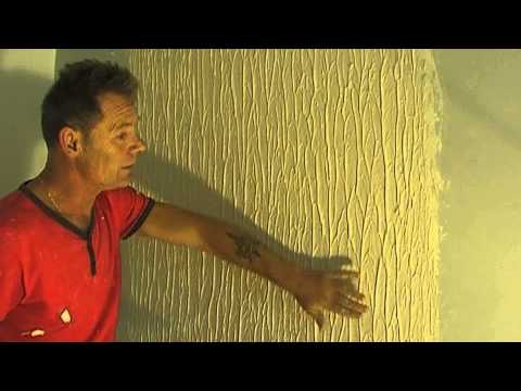 How to Make Tree Bark Wall Texture (knock down flat) Easy Simple Steps