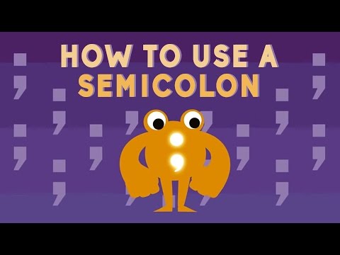 How to use a semicolon - Emma Bryce