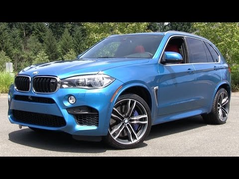 2015 BMW X5 M Start Up, Test Drive, and In Depth Review