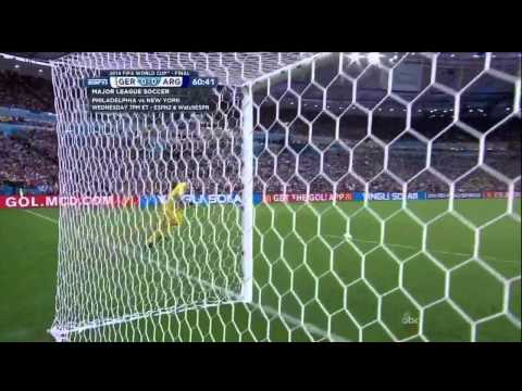 Germany Argentina 2014 World Cup Final Full Game ESPN Deutschland