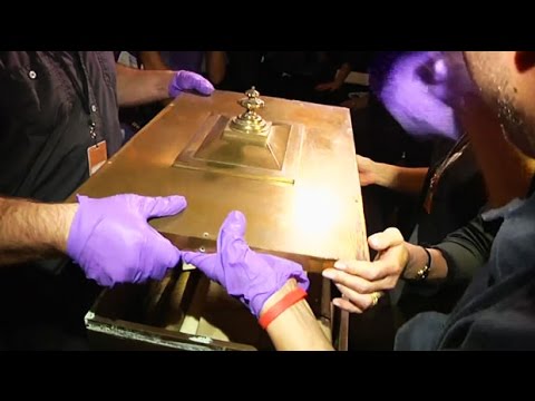 Time capsule from 1914 opened in the US