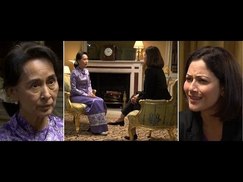 Aung San Suu Kyi angry at 'interview by Muslim' on BBC Today with Mishal Husain