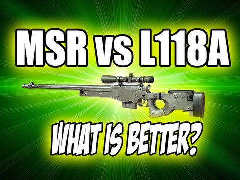 MW3 Tips & Tricks: L118A vs MSR - The BEST Sniper in Modern Warfare 3? (Modern Warfare 3)