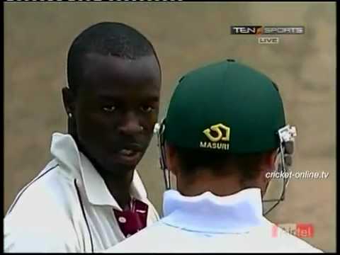 Jaques Kallis vs Kemar Roach - 3rd Barbados Test 2010