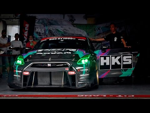 Insane 1100hp GTR with Nob Taniguchi at Sepang Circuit -  TIMETOATTACK HKS GT1000+